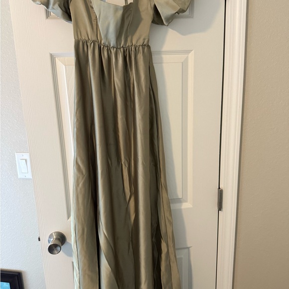 Show Me Your MuMu Dresses & Skirts - Show Me Your MuMu Light Olive Dress